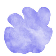 Watercolour Blob Abstract Shape Decor