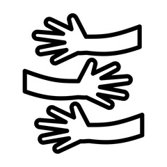 Obraz premium Togetherness Icon