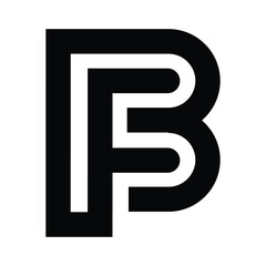 bf letter logo