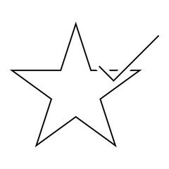 Obraz premium favorite computer icon