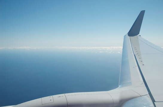 airplane in the sky