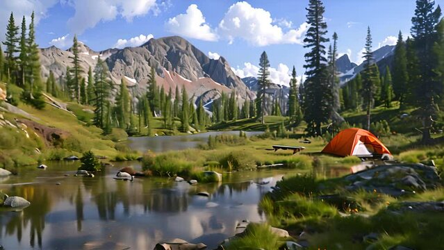 Camping in the National Park