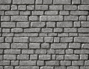 Fototapeta premium brick wall background texture in gray and darker gray