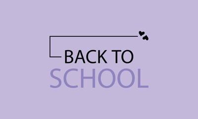 Fototapeta premium Design Creating Standout Back to School Text Illustration