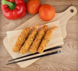 아시아 음식 새우튀김, 요리