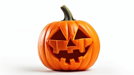 Halloween pumpkin Isolated on white background