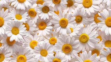 Fototapeta premium daisy flowers background