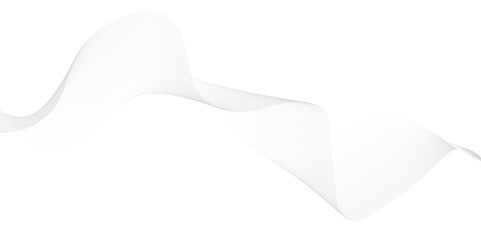 Abstract wavy grey stream element for design on transparent background isolated. Abstract frequency sound wave lines and twisted