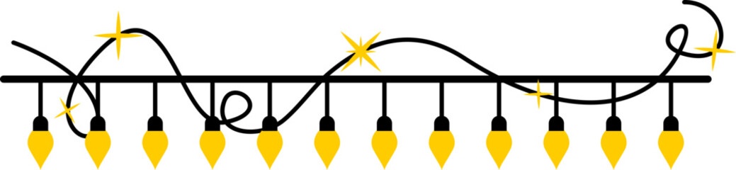 New Year Decoration Element