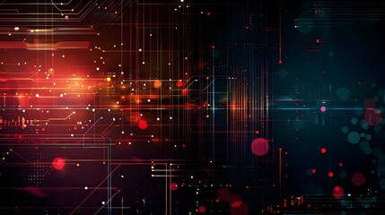 Abstract technology communication background