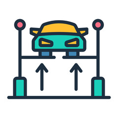 Car Lift Icon