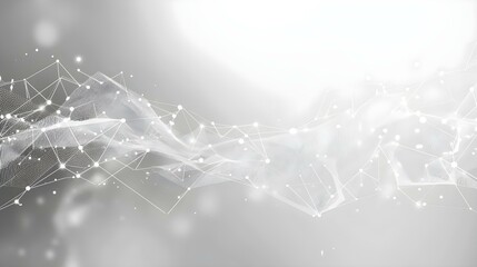 Grey and white abstract technology background