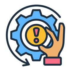 Risk Management Icon