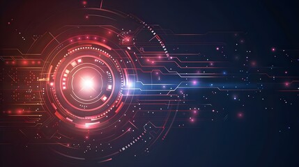 Abstract technology communication concept vector background