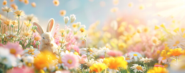 flowers in the grass