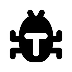 bug solid UI icon