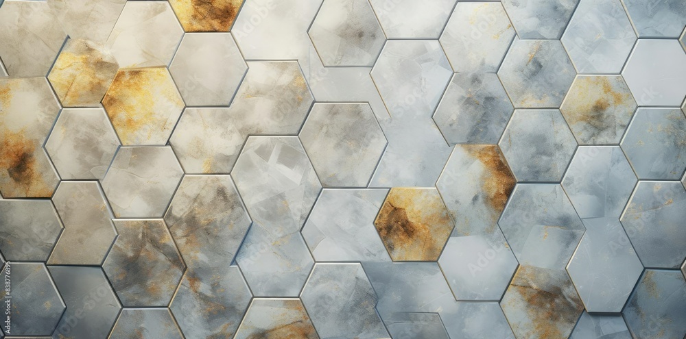 Poster tile texture on the wall a row of tiles arranged in a row from left to right, with a white tile on t