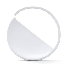 Mirror on white background, isolated.