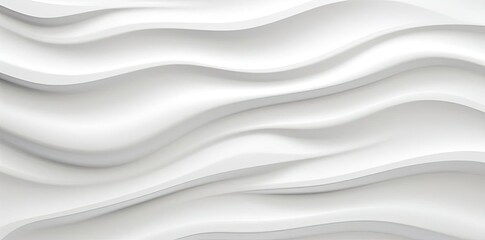 texture white waves on a isolated background