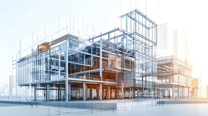  a construction project, with detailed digital models showcasing every aspect of the building's design, from structural elements to mechanical systems, facilitating informed decision-making throughout