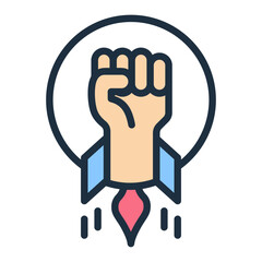 Obraz premium Revolution Icon