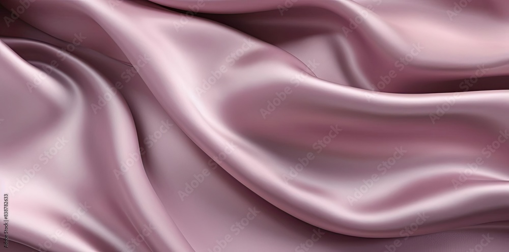 Poster silk texture as a background for your design a close - up of a pink fabric with a blurred background