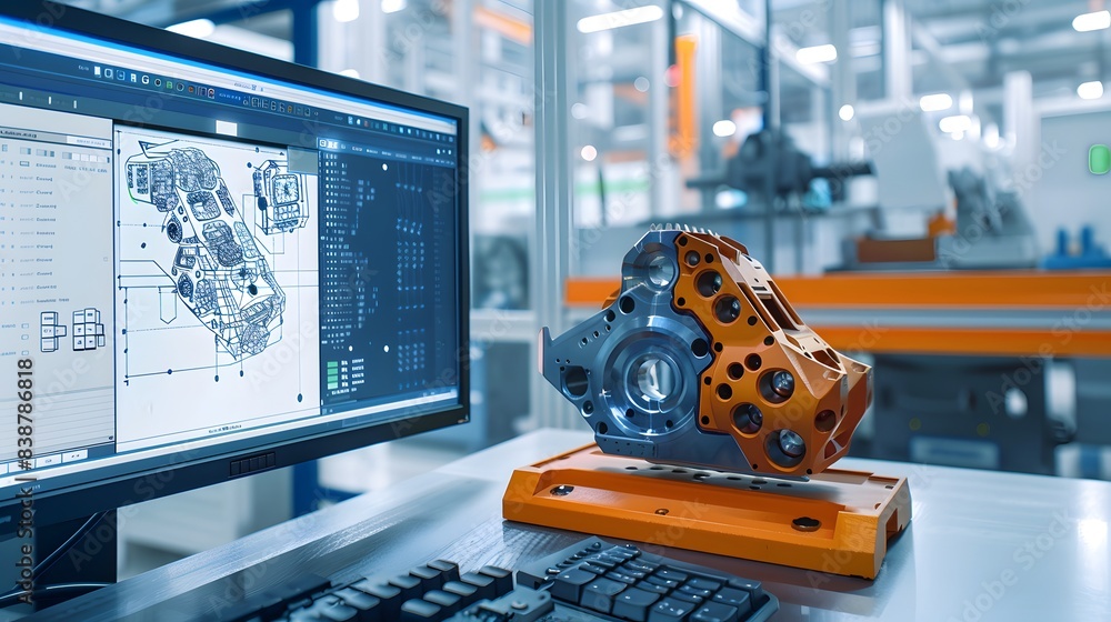 Poster the seamless integration of cad with cam software, automating and streamlining the manufacturing pro