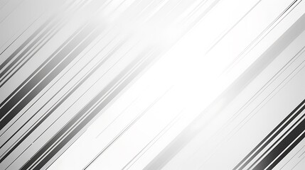 Fototapeta premium Abstract background diagonal speed motion light grey and white stripe lines