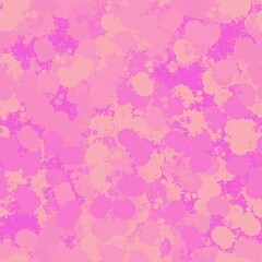Abstract seamless paint spots markers pattern for wrapping paper and fabrics