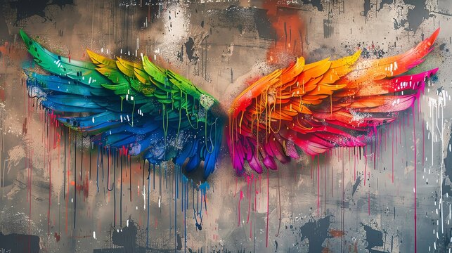 Creative Pride wings selfexpression