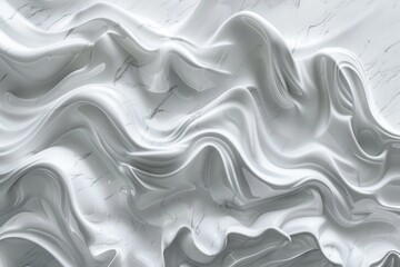 Fototapeta premium Wave Patterned Wall