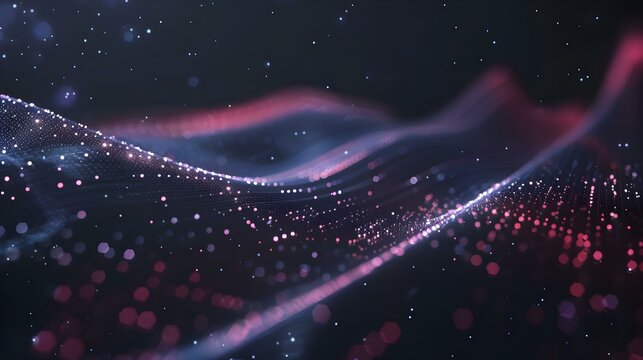 Data technology abstract background