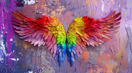Sparkling wings for a fabulous Pride event