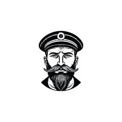 Vector Silhouetted  White Background