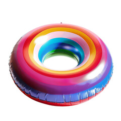 Add some summer fun to your pool with this vibrant inflatable pool float. Enjoy the bright sunlight with this clean, crisp design.
