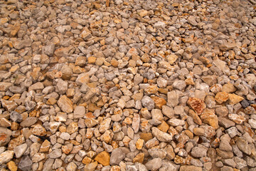 background of small gray stones