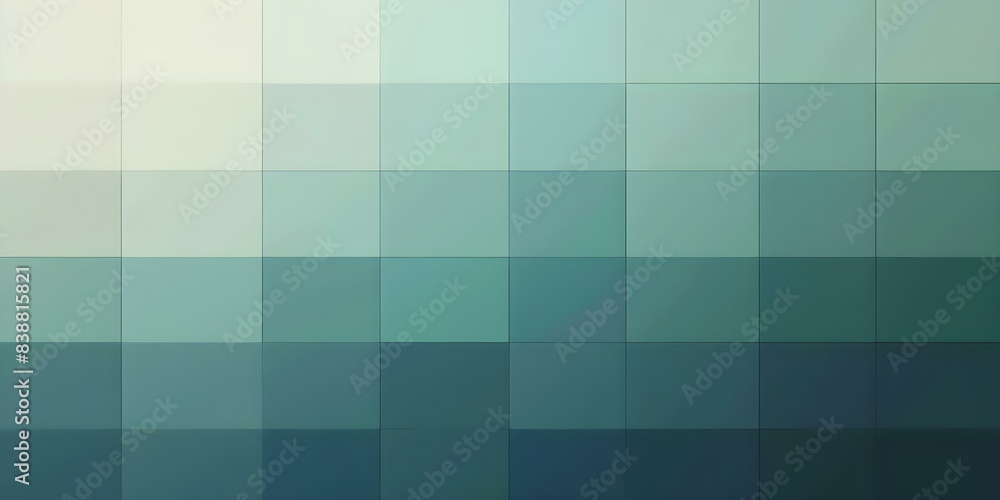 Poster a soft background in a muted color palette with subtle gradients and squares for design elements the