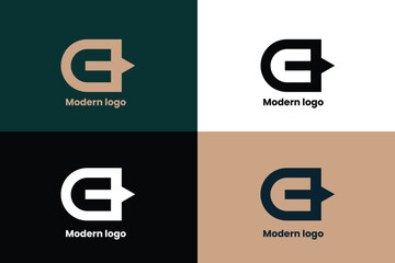 letter D logo, letter DT company logo, letter CD company logo, logomark