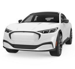 Naklejka premium SUV Car Isolated