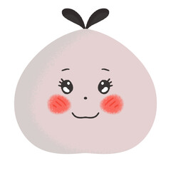 Cartoon with smiling