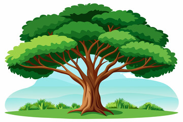 tree vector illustration