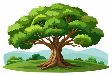 tree vector illustration