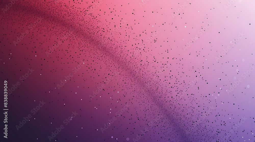 Poster ruby and lilac gradient background with black microdots, ruby, lilac, gradient background, black mic