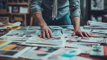 Obraz premium Strategic Planner Devising a Comprehensive Marketing, Strategic planner, devising, comprehensive marketing