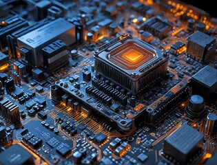AI-Enabled CPU Chipset with Robot Integration