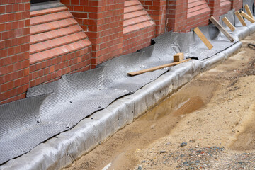 House base is newly insulated from moisture