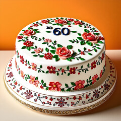 육순잔치에 선물하기에 좋은 케잌입니다