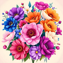 여성 생일에 선물하기 좋은 꽃입니다