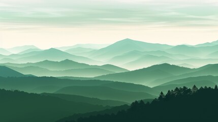 Fototapeta premium 山の背景