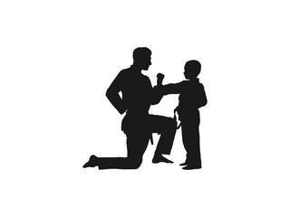 karate people silhouettes. Asian martial arts, isolated vector black silhouettes. Karate and kung fu, sumo and boxing. This is a martial arts silhouette design. isolated in white background.